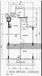Blk 21 Ghim Moh Road (Queenstown), HDB 3 Rooms #209303031